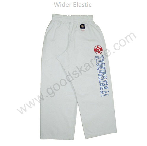White Kyokushinkai Trousers